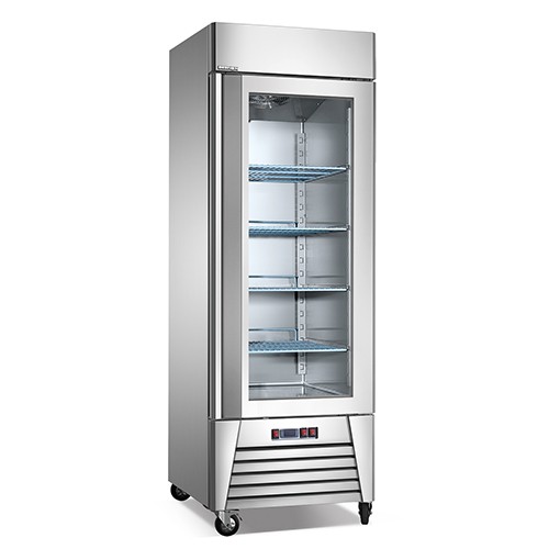 15.2Cu.ft glass door refrigerator commercial 27.5