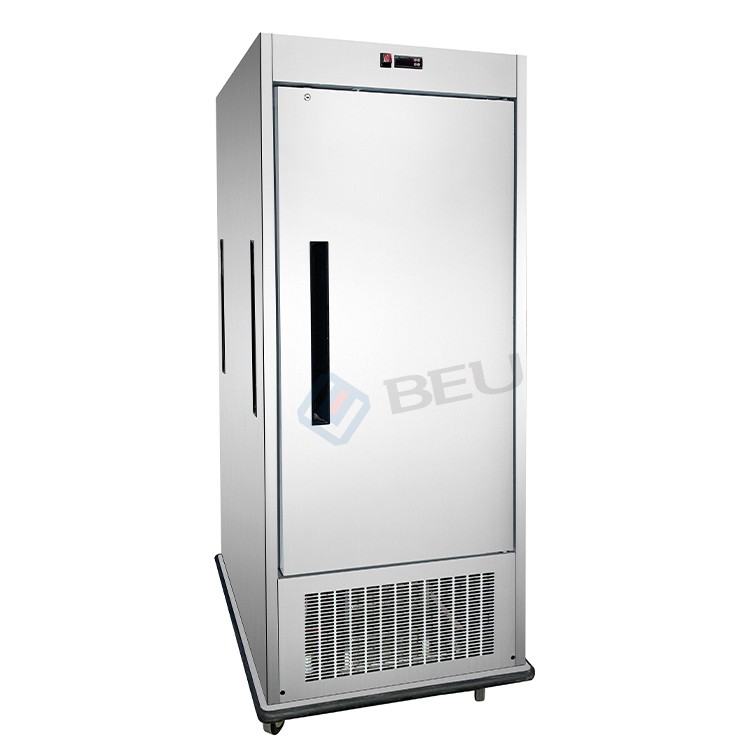 BCC08 Commercial Fan Cooling Catering Food Cart Mobile Banqueting Trolley Chiller Upright Refrigerator Food Car Fresh Keeping