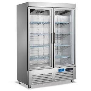 BEU glass door commercial refrigerator 950L CFD2-F2-G