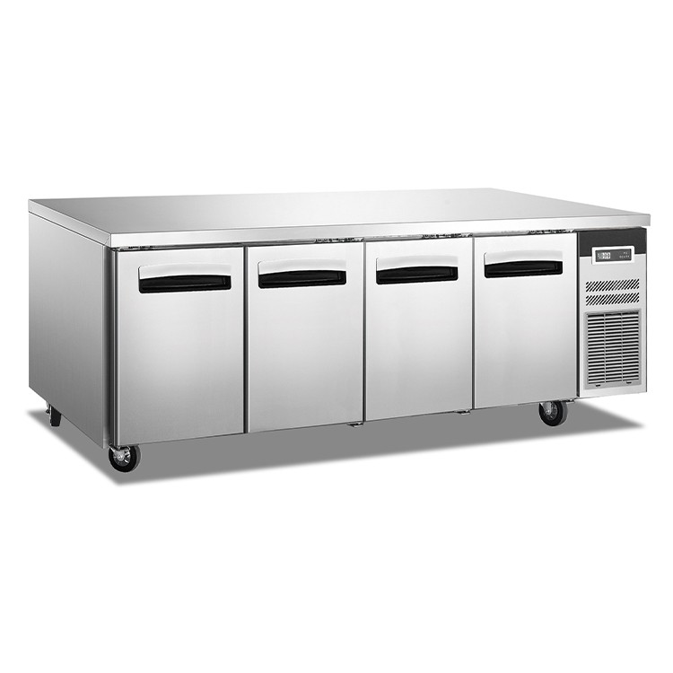 BEU undercounter beverage fridge 4 door TG21BL4