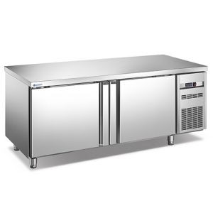 BEU undercounter fridge and freezer  TG0.4BL2F