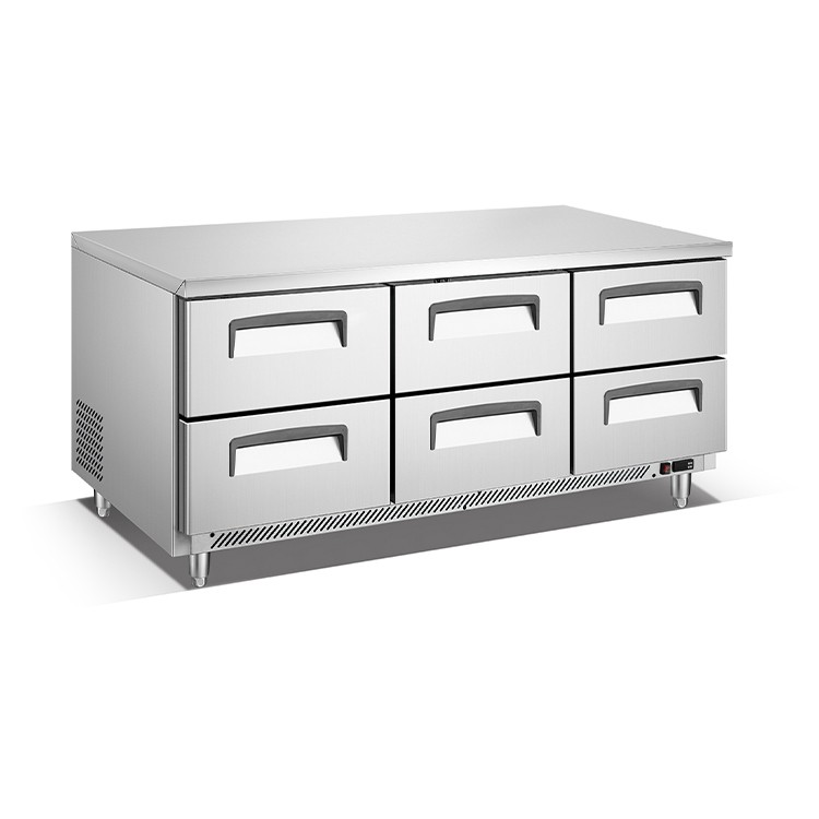 BEU undercounter refrigerator drawer for sale 6 drawer UC-72C-D6