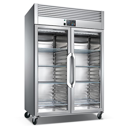 GN1200TN2B-TH The Newest Two Doors Frozen Food Thawing Cabinet Chiller/Freezer Kitchen Freezer