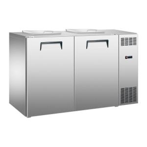 WTC2 Reduce the smell of garbage double door commercial chiller decrease the food breakdown hygenic waste cooler for kitchen waste