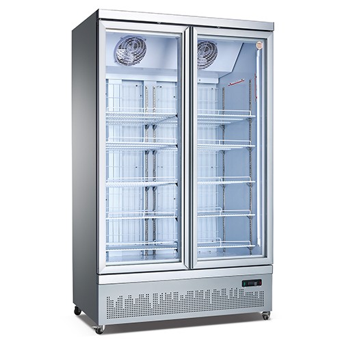 commercial refrigerator for supermarket 2 door SDB1000