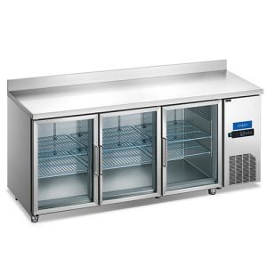 counter depth refrigerator glass door  TG0.4AL3-SG