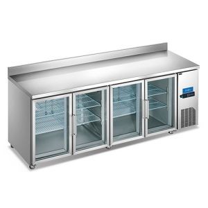 countertop refrigerator with glass door  TG0.5AL4-SG